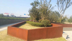 南皮耐候钢挡土墙